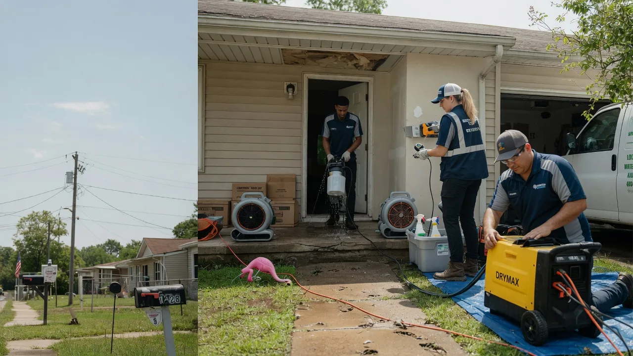 Storm Damage Water Removal in Crawford, TN near me